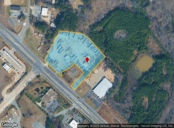 6450 Brookshire Blvd, Charlotte, NC Parcel Map