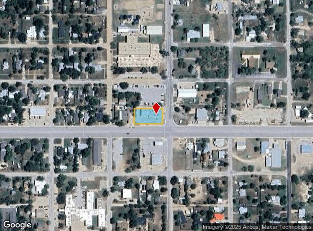 1318 E Walker St, Breckenridge, TX Parcel Map