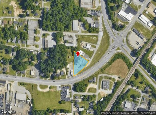  2502 W English Rd, High Point, NC Parcel Map