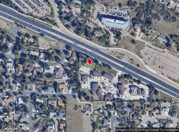 1821 Austin Bluffs Pkwy, Colorado Springs, CO Parcel Map