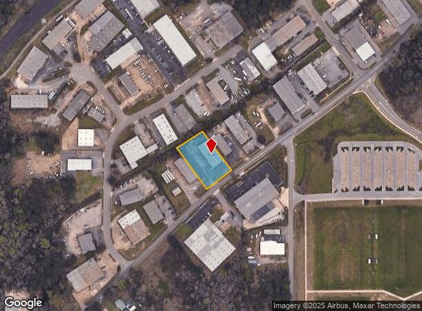 3750 Halls Mill Rd, Mobile, AL Parcel Map