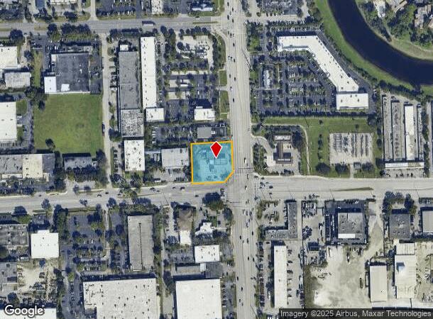 1481 Sw 26Th Ave, Pompano Beach, FL Parcel Map
