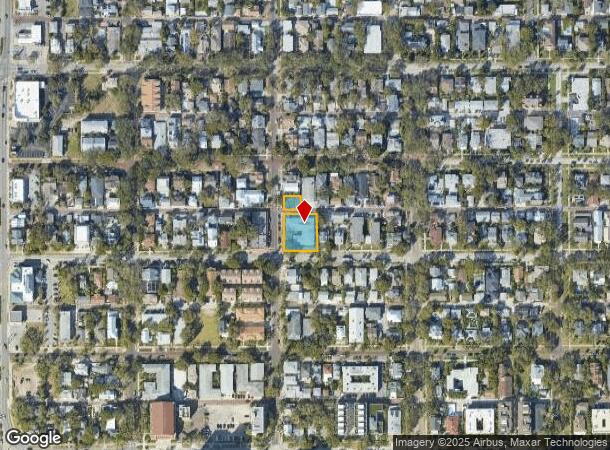  725 2Nd St N, Saint Petersburg, FL Parcel Map