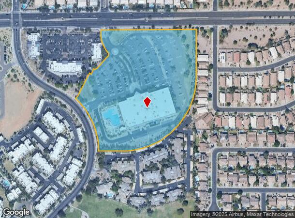  381 E Warner Rd, Gilbert, AZ Parcel Map