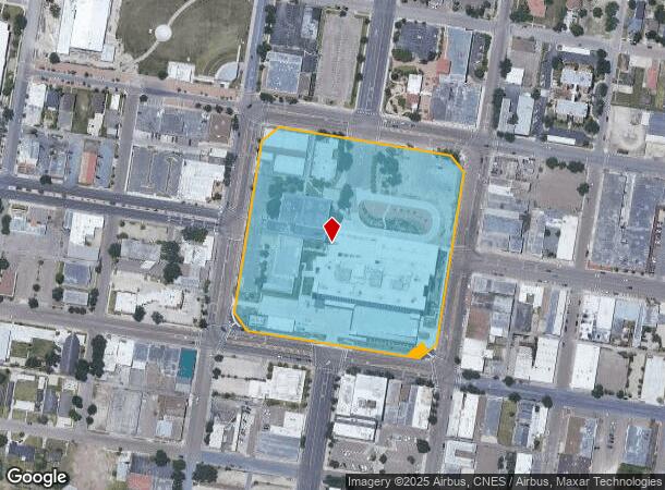  100 N Closner Blvd, Edinburg, TX Parcel Map