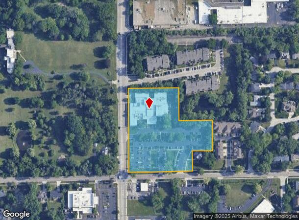 2015 N Main St, Wheaton, IL Parcel Map