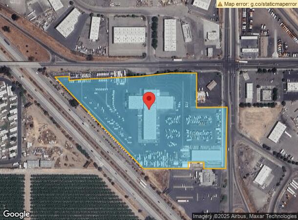  2727 E Central Ave, Fresno, CA Parcel Map