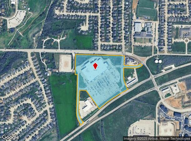  1221 E Fm 1187 E, Aledo, TX Parcel Map