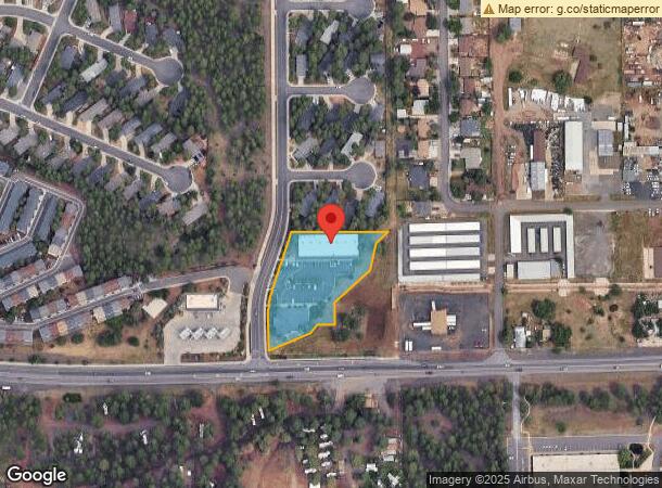  1750 S Railroad Springs Blvd, Flagstaff, AZ Parcel Map