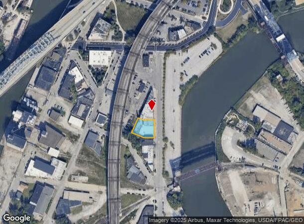 1720 Columbus Rd, Cleveland, OH Parcel Map