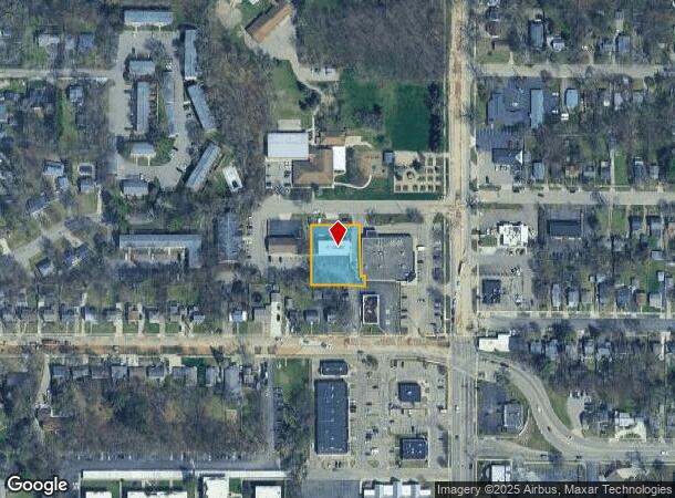  533 Whitcomb St, Kalamazoo, MI Parcel Map