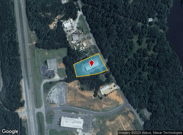  640 Atlanta St, Barnesville, GA Parcel Map