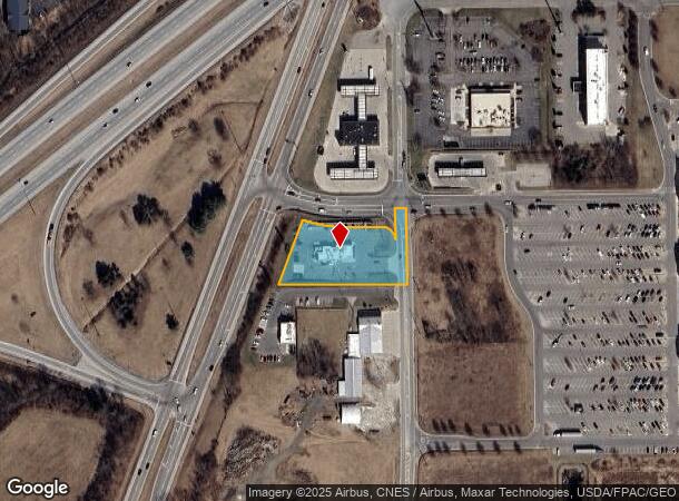  2450 Possum Run Rd, Mansfield, OH Parcel Map