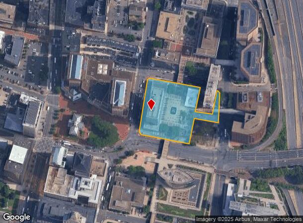 100 Constitution Plz, Hartford, CT Parcel Map