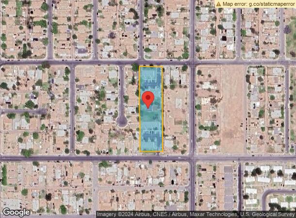  1165 B St, Brawley, CA Parcel Map