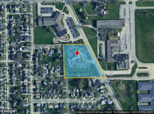 1666 E Broadway St, Toledo, OH Parcel Map