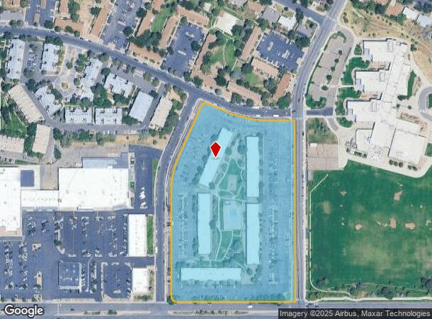  12707 E Mississippi Ave, Aurora, CO Parcel Map