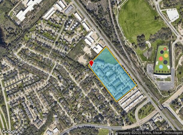  3150 Finfeather Rd, Bryan, TX Parcel Map