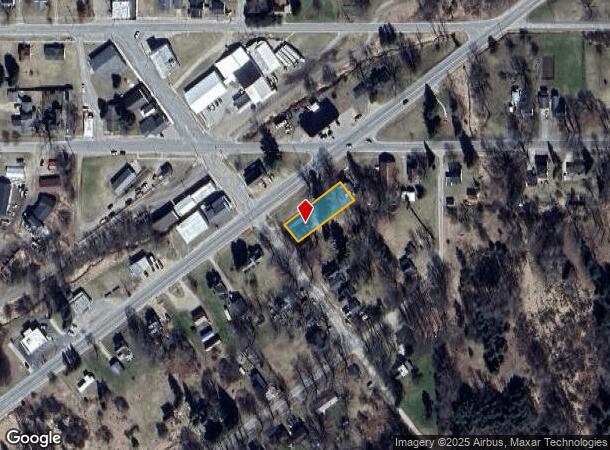 201 Underwood Ave, Leroy, MI Parcel Map