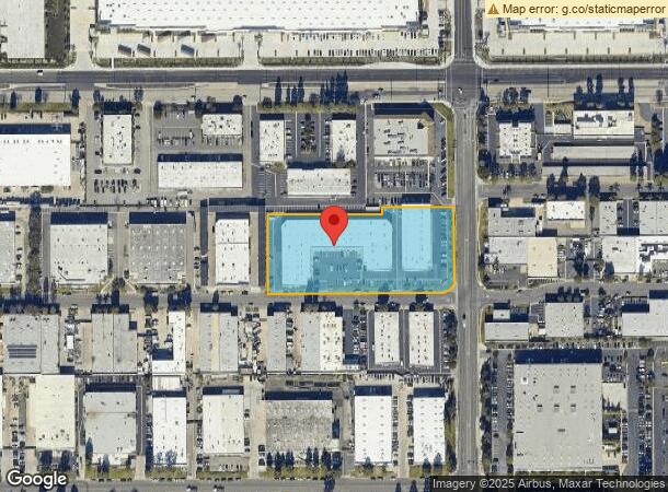  5445 Oceanus Dr, Huntington Beach, CA Parcel Map