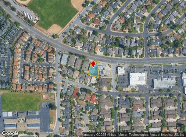 4612 Campbell Ave, San Jose, CA Parcel Map