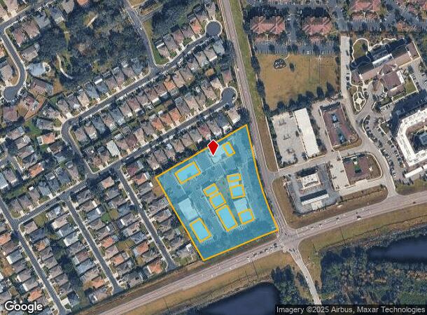 10751 Maple Creek Dr, New Port Richey, FL Parcel Map