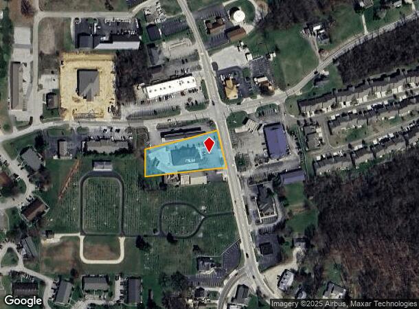 1963 Jamison Dr, Lawrenceburg, IN Parcel Map