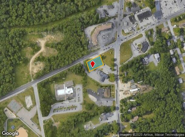  1493 Bulgarmarsh Rd, Tiverton, RI Parcel Map