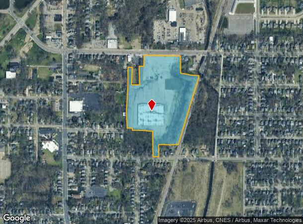 322 E Stockbridge Ave, Kalamazoo, MI Parcel Map