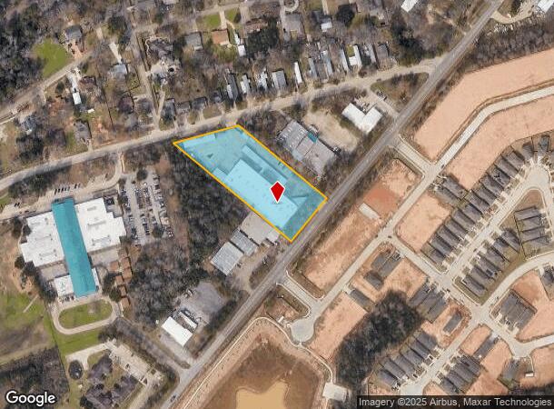 1601 Airport Rd, Conroe, TX Parcel Map