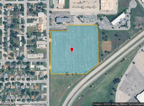  1400 N Lorraine St, Hutchinson, KS Parcel Map