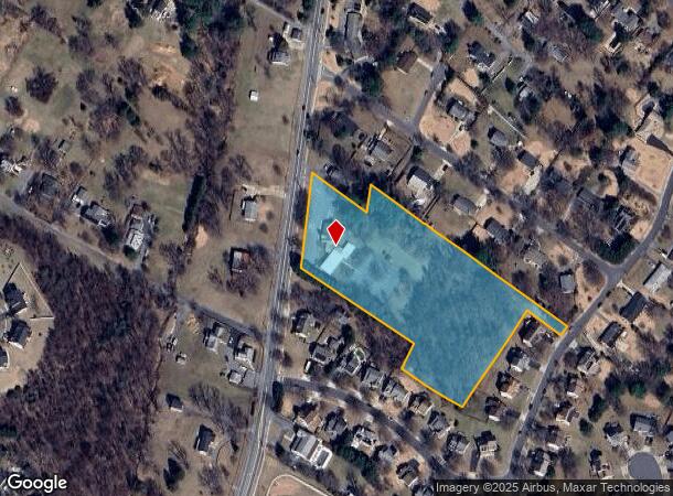 14411 Old Columbia Pike, Burtonsville, MD Parcel Map