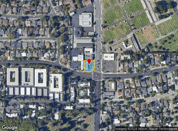  444 N Winchester Blvd, Santa Clara, CA Parcel Map