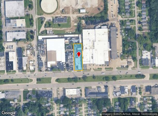  26300 W 8 Mile Rd, Southfield, MI Parcel Map