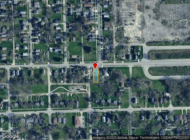  1204 E Central Ave, Toledo, OH Parcel Map