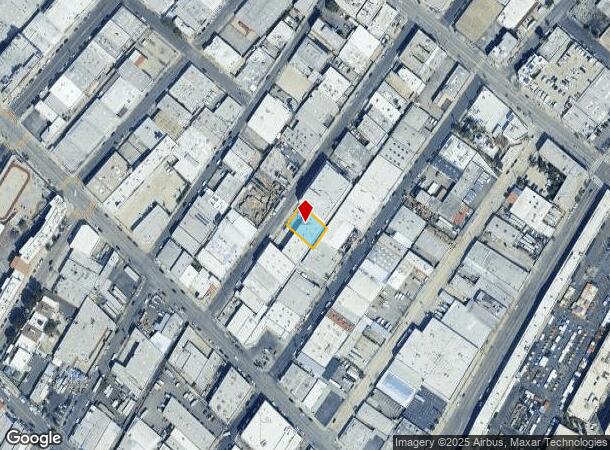 768 Ceres Ave, Los Angeles, CA Parcel Map