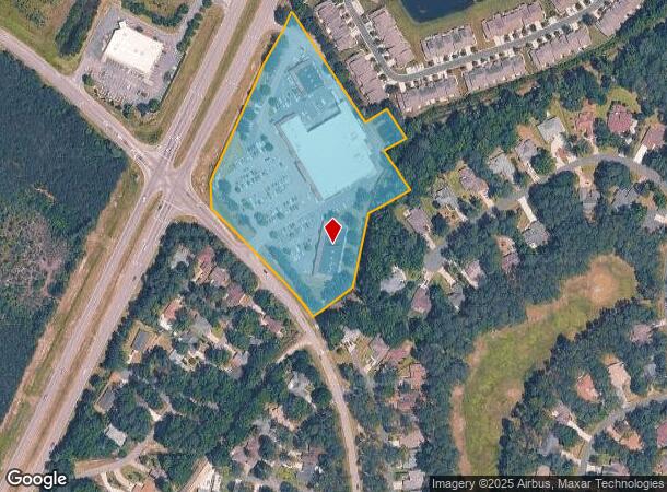 9869 Ocean Hwy W, Calabash, NC Parcel Map