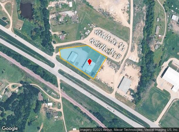 3517 S Highway 287, Waxahachie, TX Parcel Map