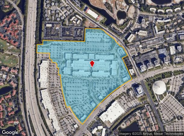  1801 Palm Beach Lakes Blvd, West Palm Beach, FL Parcel Map