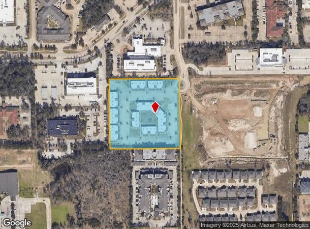  150 Pine Forest Dr, Shenandoah, TX Parcel Map