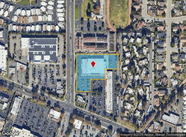 2333 Foothill Blvd, West Covina, CA Parcel Map