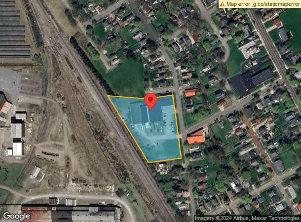  921 N 4Th St, Olean, NY Parcel Map