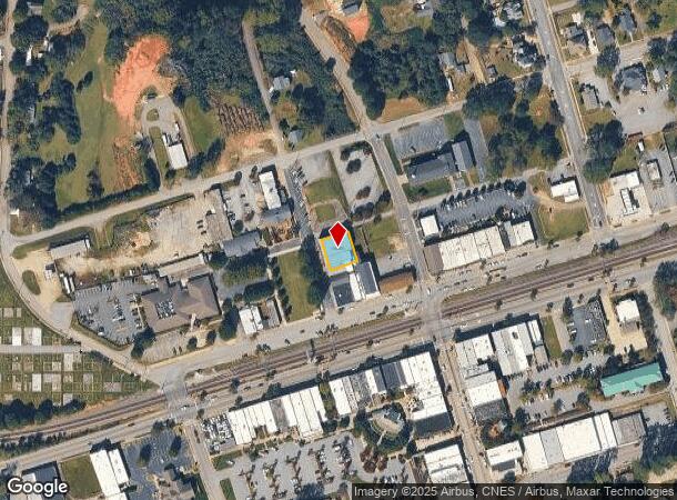  108 N 1St St, Easley, SC Parcel Map