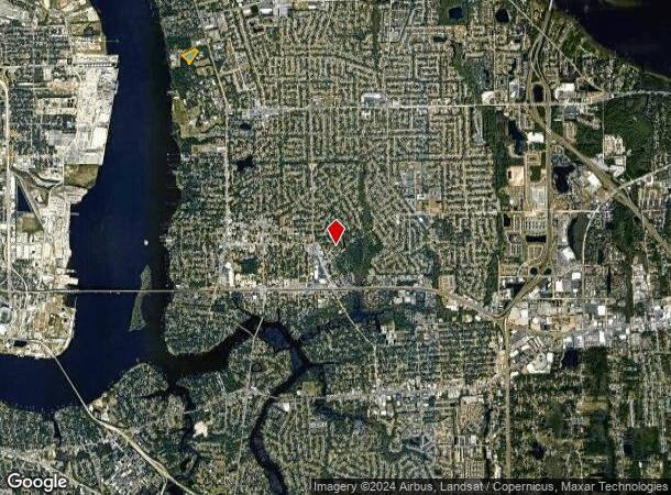  3812 University Blvd, Jacksonville, FL Parcel Map