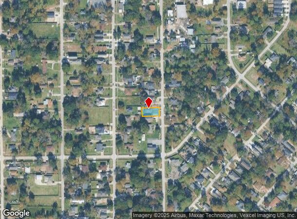 8517 Shady Dr, Houston, TX Parcel Map