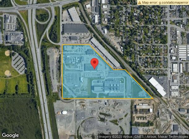  5601 Electron Dr, Anchorage, AK Parcel Map