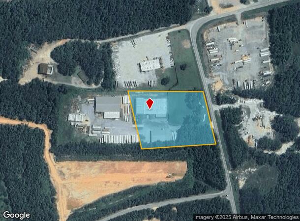  407 Industrial Rd, Barnesville, GA Parcel Map