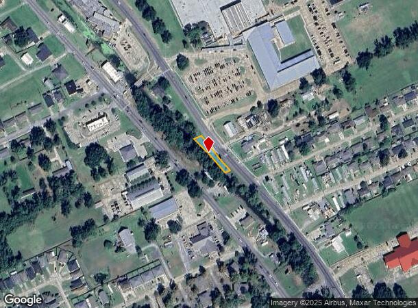 4238 W Park Ave, Houma, LA Parcel Map