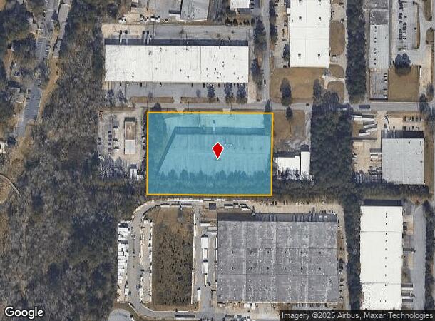  1035 Fred Dr, Morrow, GA Parcel Map