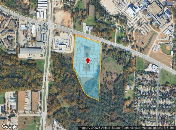  4600 E Mckinney St, Denton, TX Parcel Map